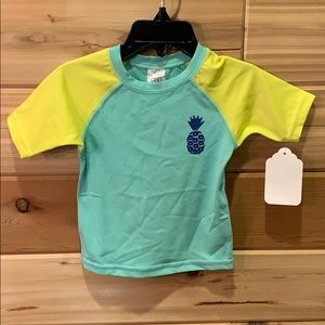 Girl’s Pineapple Swim Shirt